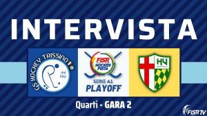 Intervista a Alessandro Bertolucci - Trissino vs Vercelli (Gara 2 - Quarti)