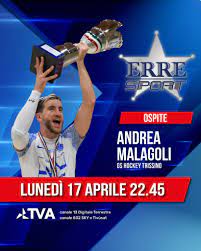 Intervista ad Andrea Malagoli su "ErreSport" - TVA Vicenza (17 aprile 2023)