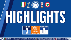 Highlights – Trissino vs Valdagno (Gara 2 - Quarti di Finale - Playoff Serie A1)