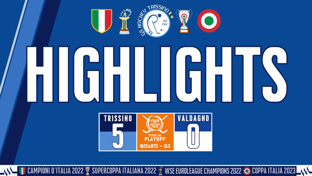 Highlights – Trissino vs Valdagno (Gara 3 - Quarti di Finale - Playoff Serie A1)